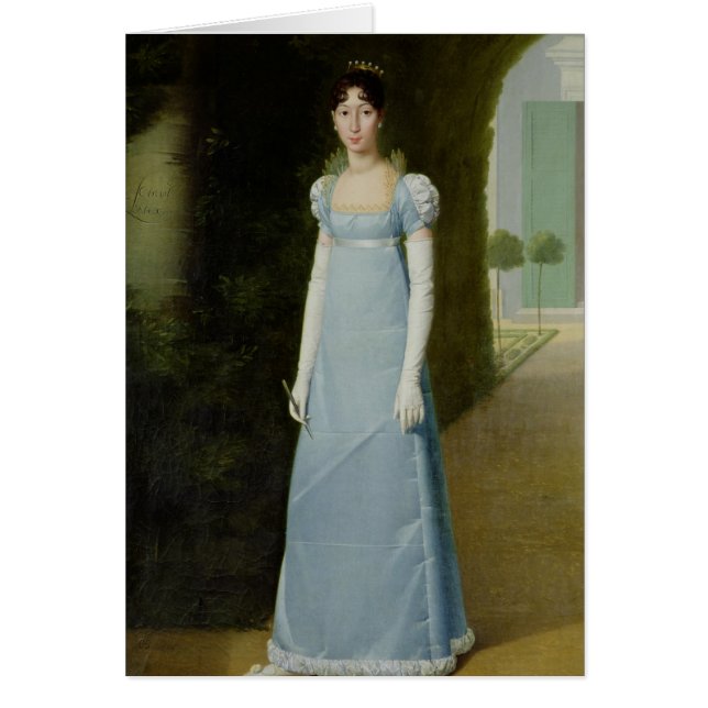 Portrait de Charlotte Bonaparte 1808 (Devant)