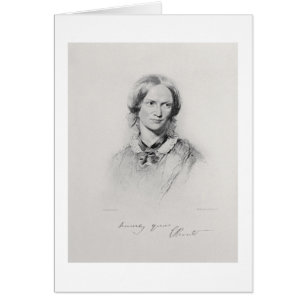 Portrait de Charlotte Bronte, gravé par Walker a