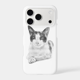 Portrait de chat en demi-teinte