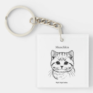 Portrait de chat Munchkin