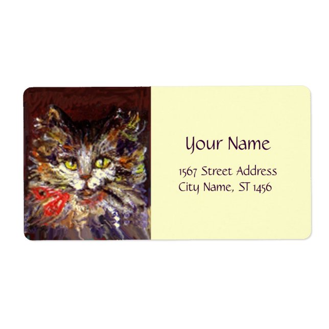 PORTRAIT DE CHATON (Devant)