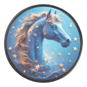 Portrait de cheval de dessin animé charmant avec d