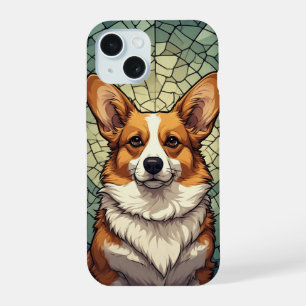 Portrait de chien Corgi amical