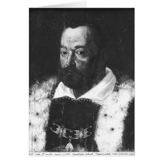 Portrait de Christophe Colomb (Devant)