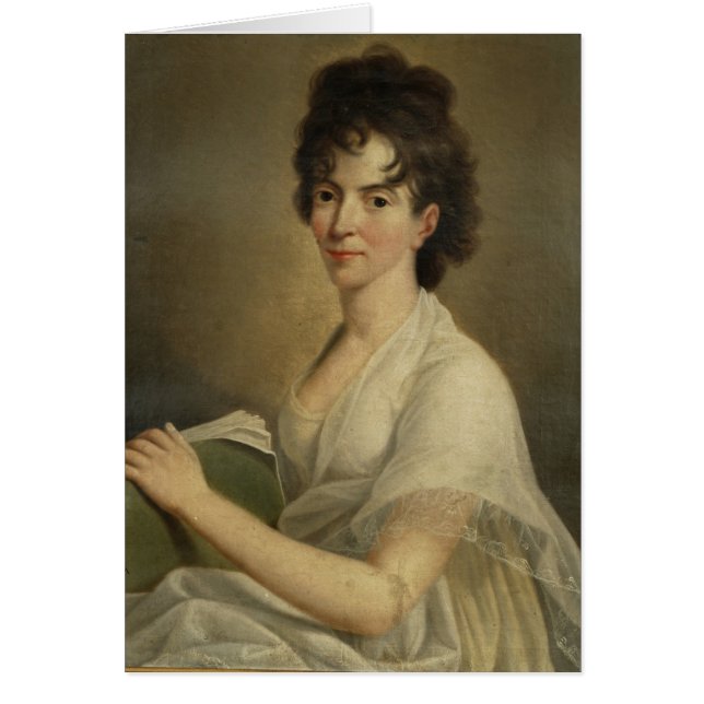 Portrait de Constanze veuve Mozart, 1802 (Devant)