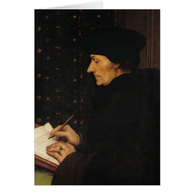 Portrait de Desiderius Erasmus (Devant)