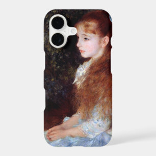 Portrait de fille au ruban bleu, Renoir