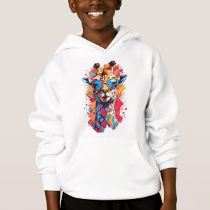 Portrait de girafe de style graffiti-58567