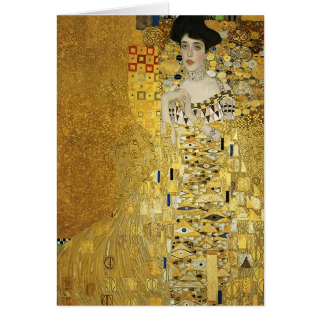 Portrait de Gustav Klimt- d'Adele Bloch-Bauer I (Devant)