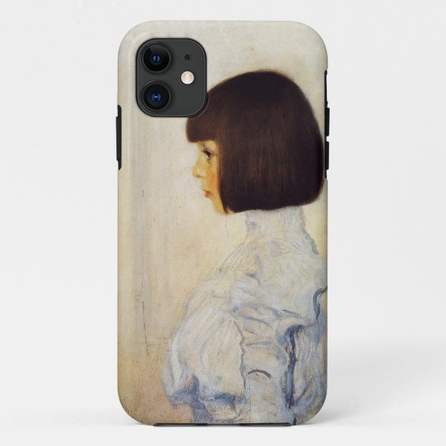 Portrait de Gustav Klimt de coque iphone de Helene (Dos)