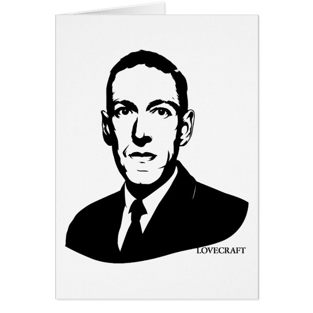 Portrait de HP Lovecraft (Devant)