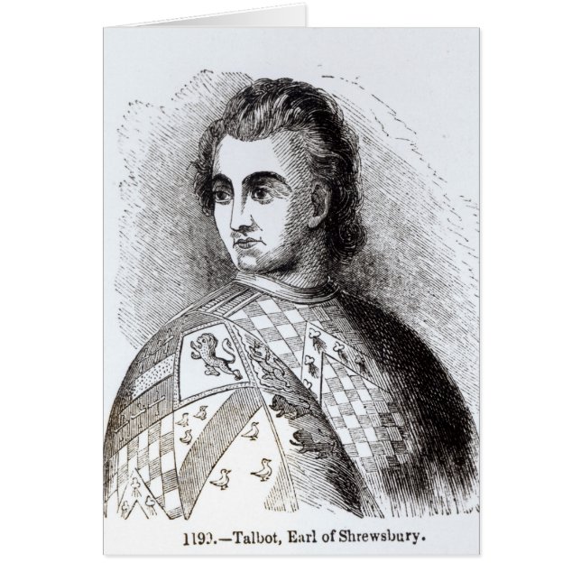 Portrait de John Talbot (Devant)