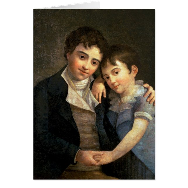 Portrait de Karl Thomas et de Franz Xaver (Devant)