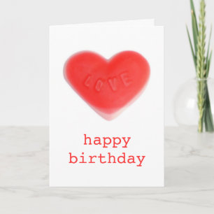Portrait de la carte "happy anniversaire" de Swet