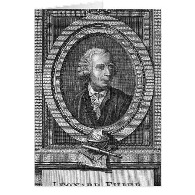 Portrait de Leonard Euler (Devant)
