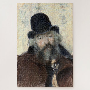 Portrait de Ludovic Piette 1874 - Camille Pissarro Jigsaw Puzzle