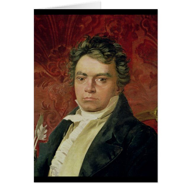 Portrait de Ludwig van Beethoven (Devant)