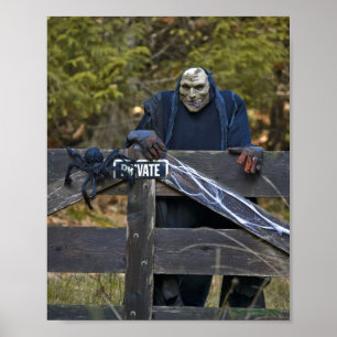 Portrait de lutin d'Halloween - Impression d'art f