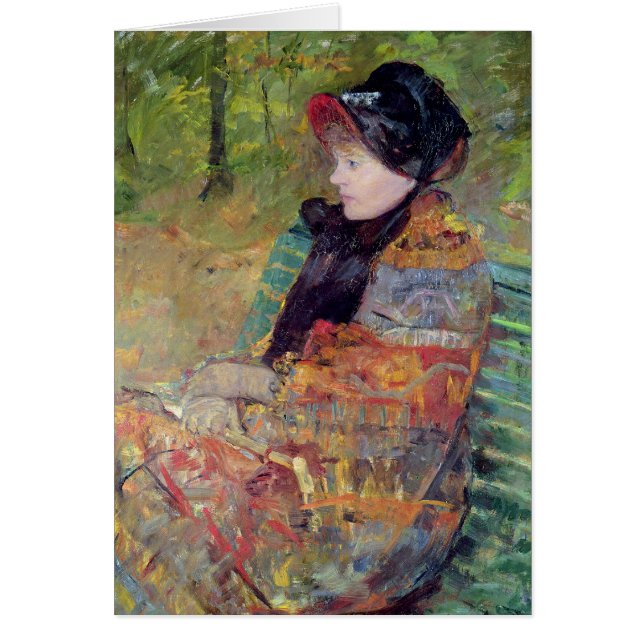 Portrait de Mlle. C. Lydia Cassatt, 1880 (Devant)