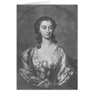 Portrait de Mme Cibber, actrice et chanteur