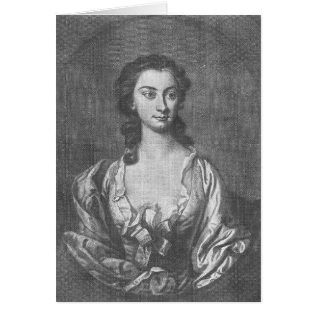 Portrait de Mme Cibber, actrice et chanteur (Devant)