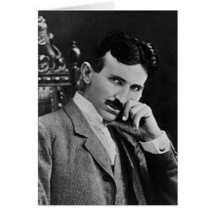 Portrait de Nikola Tesla