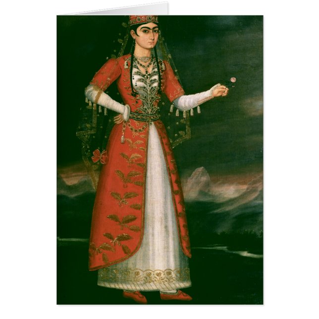 Portrait de Nino Eristavi, Iranien, 1829 (Devant)