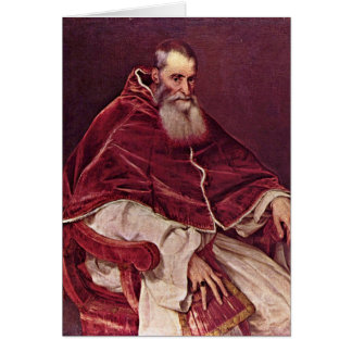 Portrait de Paul Iii. Par Titian