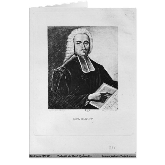 Portrait de Paul Rabaut (Devant)