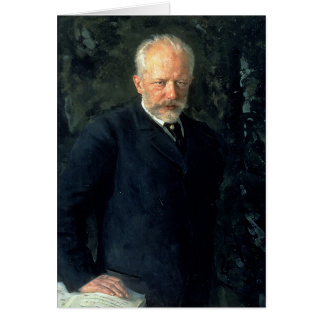 Portrait de Piotr Ilyich Tchaikovsky (Devant)