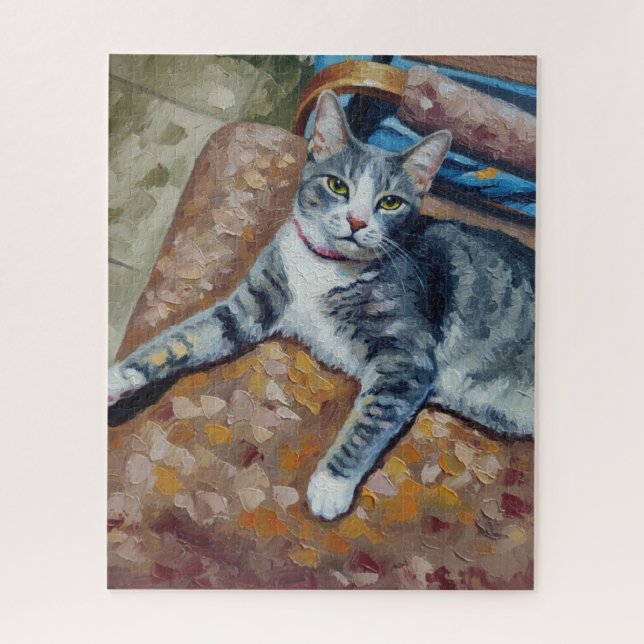Portrait de Puzzle de Chat (Vertical)