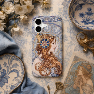 Portrait de Reine Art Nouveau