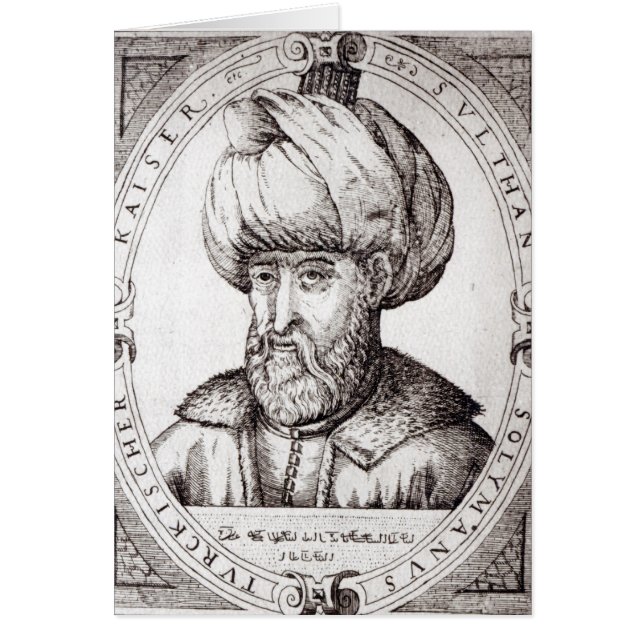 Portrait de Suleiman le magnifique (Devant)