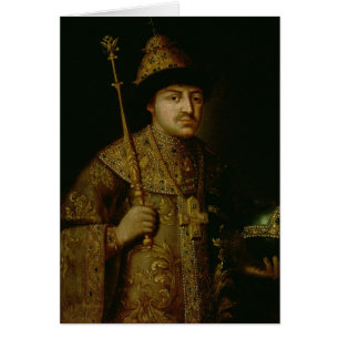 Portrait de tsar Fyodor III Alexeevich