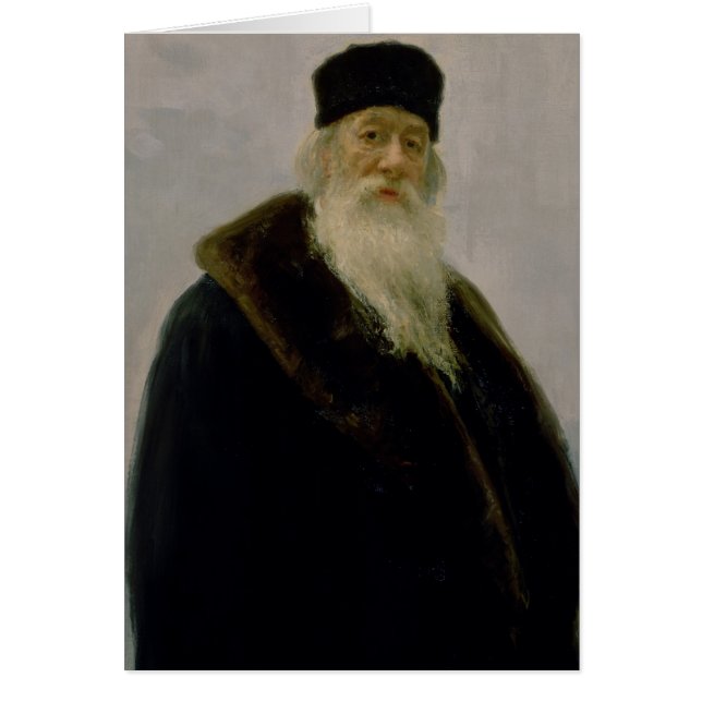 Portrait de Vladimir Vasil'evich Stasov 1900 (Devant)