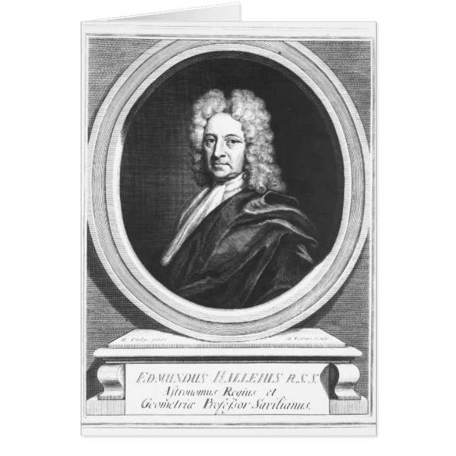 Portrait d'Edmond Halley (Devant)