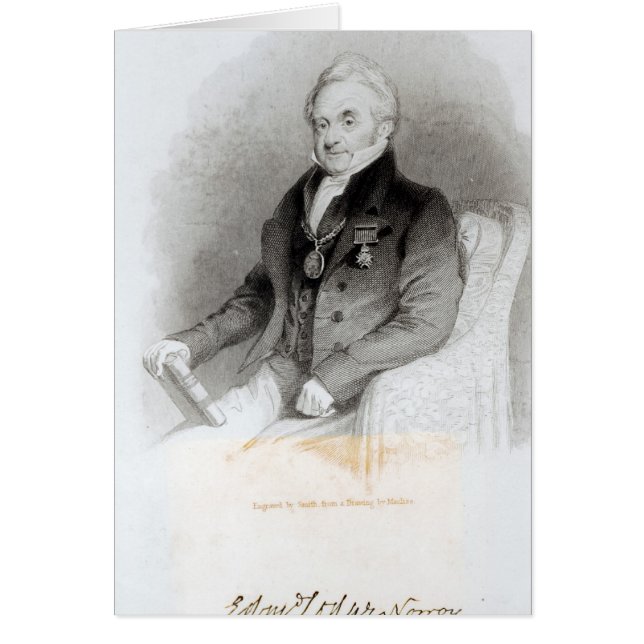 Portrait d'Edmund Lodge (Devant)