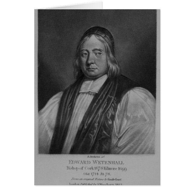 Portrait d'Edward Wetenhall (Devant)