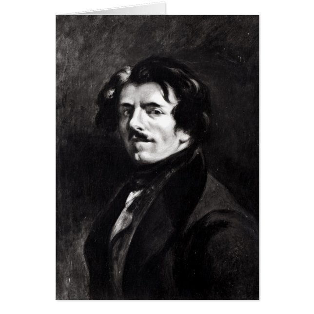 Portrait d'Eugene Delacroix (Devant)