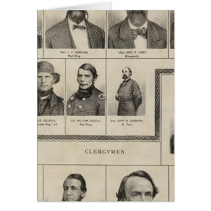 Portrait d'hommes militaires, Minnesota