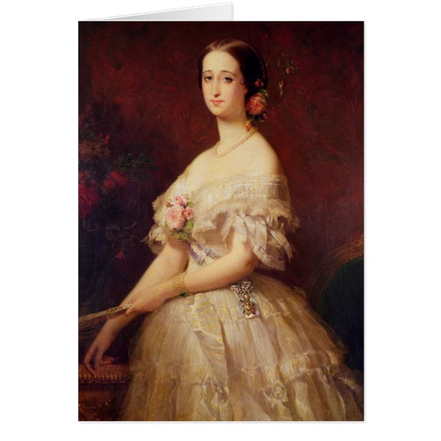 Portrait d'impératrice Eugenie 1854 (Devant)