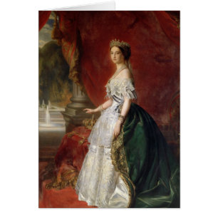 Portrait d'impératrice Eugenie de la France