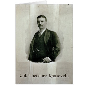 Portrait du colonel Theodore Roosevelt