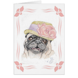 Portrait du dandy dans un casquette - art par