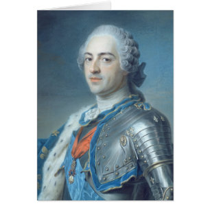 Portrait du Roi Louis XV 1748
