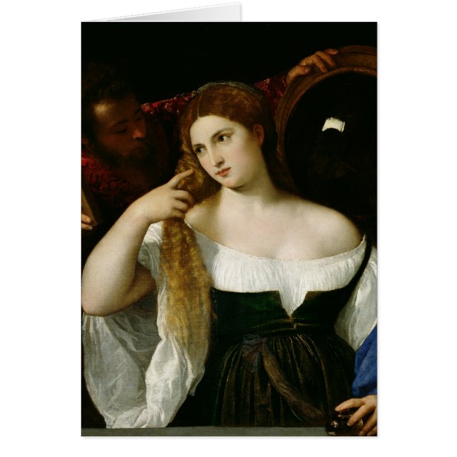 Portrait d'une femme à sa toilette, 1512-15 (Devant)