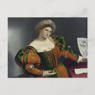 Portrait d'une femme inspirée par Lucretia Carte P