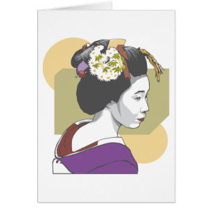 Portrait d'une femme japonaise