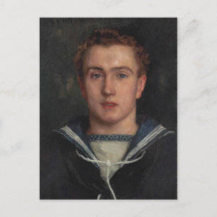 Portrait Frederick Brewer by Tuke Postcard