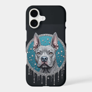 Portrait géométrique de Bouledogue Français de sty